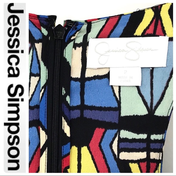 💕SALE💕NWT Jessica Simpson Multi Color Sundress - Picture 4 of 8